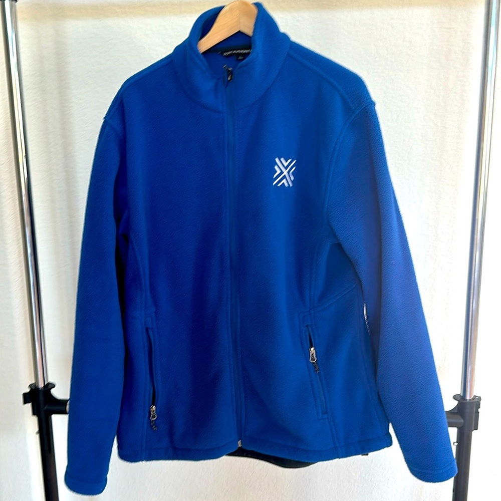 Men’s port authority zip up fleece jacket